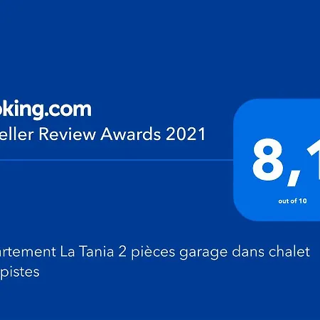 2 Pieces Garage Dans Pied Pistes * La Tania